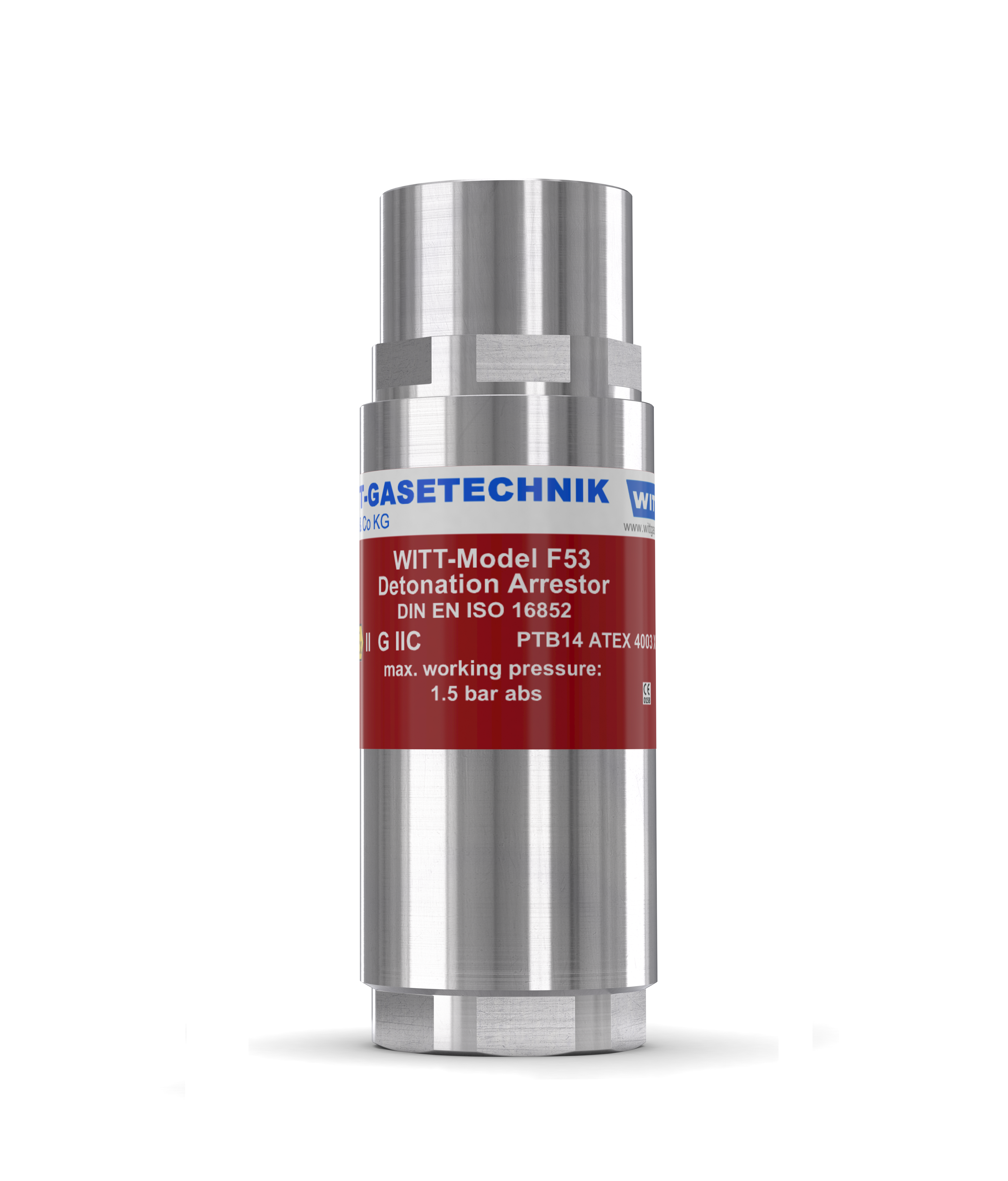 Огнепреградительный клапан F 53 WITT-GASETECHNIK