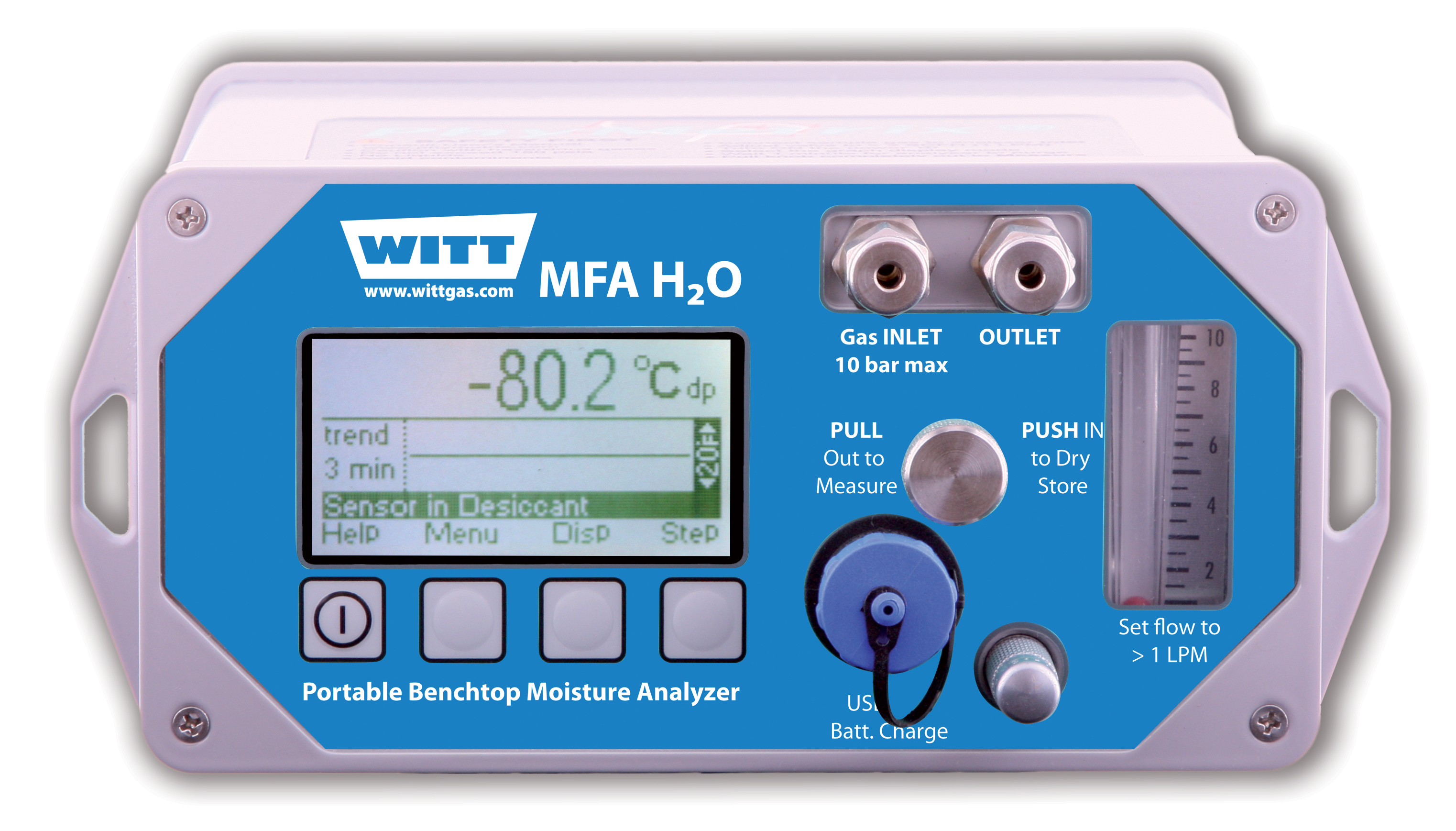 Анализатор измерения влажности газов MFA H2O   WITT